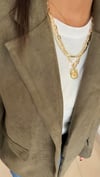 35433 SÜET BLAZER HAKİ