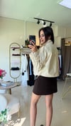 35488 MARKA MODEL OMUZ DETAYLI CEKET BEJ