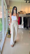 36533 KETEN PANTOLON CEKET TAKIM BEJ