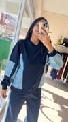 36736 KOT GARNİLİ EŞOFMAN TAKIM LACİVERT
