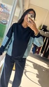 36736 KOT GARNİLİ EŞOFMAN TAKIM LACİVERT