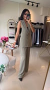 37282 YELEKLİ PALAZZO TAKIM HAKİ