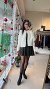 41573 PİLİLİ ŞORT ETEK HAKİ