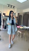 4965 GÖMLEK ŞORT TAKIM GRİ
