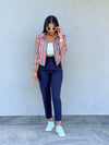 5113 KAROL FLATELO PANTOLON  LACİVERT
