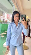 5142 SLİM FİT GÖMLEK BEBE MAVİ