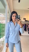 5142 SLİM FİT GÖMLEK BEBE MAVİ