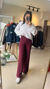 5254 TRİKO PANTOLON BORDO