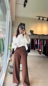 5254 TRİKO PANTOLON KAHVERENGİ