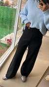 5254 TRİKO PANTOLON SİYAH