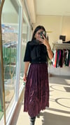 60947 BİSİKLET YAKA KUMAŞ BAĞLAMALI HIRKA SİYAH