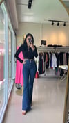 7021-80 PENSLİ İSPANYOL JEAN MAVİ 