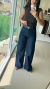 70706 Dilvin Yüksek Bel Jean Palazzo