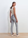71793 YANI YIRTMAÇLI COMFORT LİKRALI PANTOLON GRİ