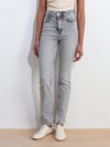 71793 YANI YIRTMAÇLI COMFORT LİKRALI PANTOLON GRİ