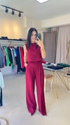 9188 YELEK PANTOLON TAKIM BORDO