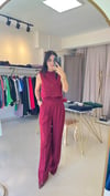9188 YELEK PANTOLON TAKIM BORDO
