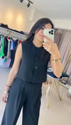 9188 YELEK PANTOLON TAKIM SİYAH