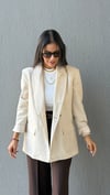 Blazer Ceket-Bej