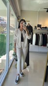CEKET PANTOLON TENSEL TAKIM BEJ 7132