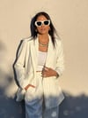 ÇİZGİLİ BLAZER PANTOLON TAKIM