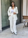ÇİZGİLİ BLAZER PANTOLON TAKIM