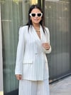 ÇİZGİLİ BLAZER PANTOLON TAKIM