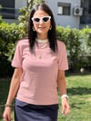 Çizgili Kırmızı Tshirt