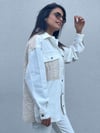 Dantelli Gabardin Ceket