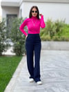 DİLVİN FİTİLLİ KAZAK PEMBE