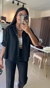 Dilvin Oversize Gömlek Ceket-Siyah 50522