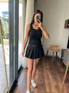 DİLVİN PİLİLİ KEMERLİ ŞORT ETEK