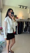 File Detaylı Garnili Premium Gabardin Ceket