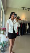 File Detaylı Garnili Premium Gabardin Ceket