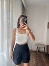 FİTİLLİ CROP BEYAZ