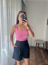 FİTİLLİ CROP PEMBE