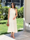 HALTER YAKA AJURLU ELBİE BEYAZ