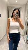 KAŞKORSE ATLET BEYAZ