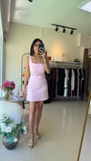 Kemerli , Mini Elbise , Pembe