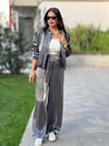 Metalik Bomber Ceketli Takım