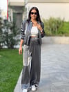 Metalik Bomber Ceketli Takım