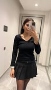 ÖN ARKA V YAKA KAZAK SİYAH