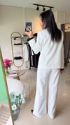 Orijinal Model , Fularlı , Premium Beyaz Takım