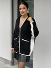 PREMİUM GOLD DÜĞME HIRKA SİYAH 