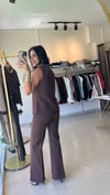 PREMİUM YELEK PANTOLON TAKIM ACI KAHVE 16934