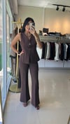 PREMİUM YELEK PANTOLON TAKIM ACI KAHVE 16934
