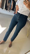 TAŞLI LİKRALI JEAN ,LACİVERT  7040-26