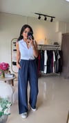 TENSEL PANTOLON LACİVERT