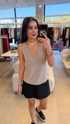 V YAKA TAŞLI MERSERİZE VİZON
