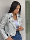 Varaklı Parlak Ceket